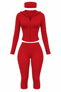 The Red Off-Duty Set